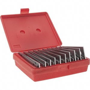 VALUE COLLECTION 20 Piece, 6 Inch Long x 1/8 Inch Thick, Alloy Steel Thin Parallel Set 637-7030