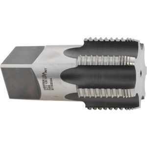 HERTEL 2 - 11-1/2 NPT, 7 Flutes, Bright Finish, High Speed Steel, Interrupted Thread Pipe Tap R128030-S