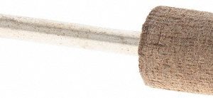 GRIER ABRASIVES Mounted Point: 3/4" Thick, 1/8" Shank Dia, B52, 120 Grit, Fine B52-X-19412
