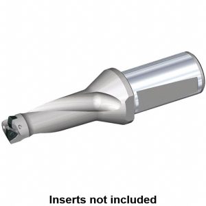 KENNAMETAL 49mm Max Drill Depth, 2.5xD, 22mm Diam, Indexable Insert Drill 1541364