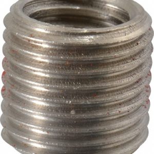 NORTHWESTERN TOOLS INC Thread Locking Insert: 7/16-14 Internal Thread, 9/16-18 External Thread, UNC, 17/32" OAL, Thread Repair 29112