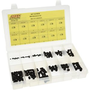 VALUE COLLECTION 200 Piece, #6-32 to 3/8-24, Steel Set Screw Assortment NFC-KIT232