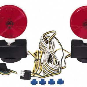 PETERSON 4-1/8" Long x 4-1/8" Wide Red Towing Lights V555