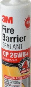 3M Caulk: 10.1 oz Cartridge, Red, Acrylic & Latex 7000006383