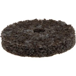 3M Deburring Wheel: 3/4" Dia, 1/8" Face Width, 1/8" Hole, Density 5, Aluminum Oxide 7010365647