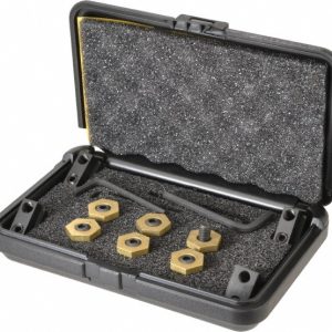 MITEE-BITE Fixture Clamp T-Slot Set: 12 Pc, 5/16-18 Stud Thread, 7/16" T-Slot, 0.625" Step Block Width 10641