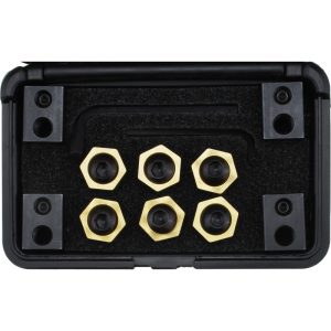 MITEE-BITE Fixture Clamp T-Slot Set: 12 Pc, 1/2-13 Stud Thread, 11/16" T-Slot, 1" Step Block Width 10646