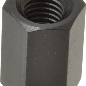 TE-CO M10x1.50 Metric Coarse, 24mm OAL Steel Standard Coupling Nut 61503
