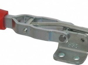 DE-STA-CO Pull-Action Latch Clamp: Horizontal, 200 lb, J-Hook, Flanged Base 330