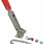 DE-STA-CO Pull-Action Latch Clamp: Horizontal, 1,000 lb, J-Hook, Flanged Base 381