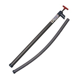 BECKSON INDUSTRIAL PRODUCTS 1-1/2" Outlet, w/36" Hose, PVC Hand Operated Transfer Pump 136PF
