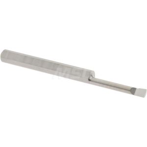 ACCUPRO Boring Bar: 0.0800" Min Bore, 1/2" Max Depth, Right Hand, 1/8" Shank Dia, Submicron Solid Carbide B080500R