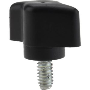GIBRALTAR 1/4-20 x 1/2, 1-1/4" Head Length, Thermoplastic, Threaded Stem Bar / Wing Knob G10-3084-C