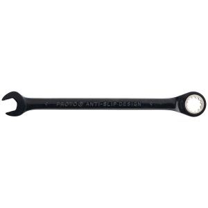 PROTO Combination Wrench: 9.00 mm Head Size, 15 deg Offset JSCRM09
