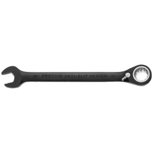 PROTO Combination Wrench: 14.00 mm Head Size, 15 deg Offset JSCVM14