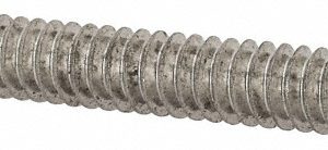 VALUE COLLECTION Fully Threaded Stud: #10-24 Thread, 1-1/2" OAL 407-1040