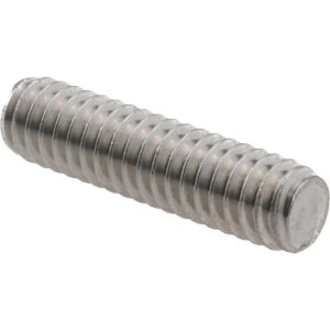 VALUE COLLECTION Fully Threaded Stud: 1/4-20 Thread, 1" OAL STDK-12