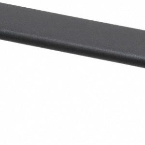 J.W. WINCO 117mm Center to Center, Black Matte Finish Plastic Pull Handle 6333030