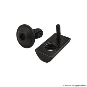 80/20 INC. Flanged Button Head Socket Cap Screw: Use with Series 10 & 15 - Reference J 3323