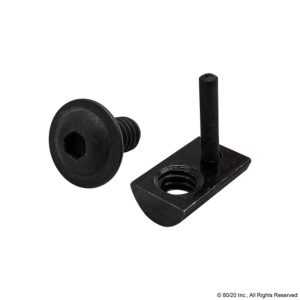 80/20 INC. Flanged Button Head Socket Cap Screw: Use with Series 10 & 15 - Reference X 3481