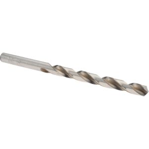TITAN USA Jobber Length Drill Bit: Letter F (0.2570) Dia, 118 deg, HSS CD40906