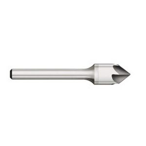 TITAN USA Countersink: 1/4" Head Dia, 100.00 deg Included Angle, 6 Flute, Solid Carbide, Right Hand Cut CS36916