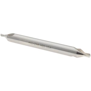 TITAN USA Combination Drill & Countersink: #4-1/2, 3/8" Body Dia, 118 deg, High-Speed Steel CS50040