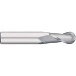 TITAN USA Ball End Mill: 1/16" Dia, 1/4" LOC, 2 Flute, Solid Carbide TC11004
