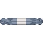 TITAN USA Ball End Mill: 1/8" Dia, 1/4" LOC, 4 Flute, Solid Carbide TC14708