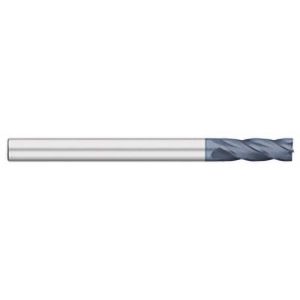 TITAN USA Square End Mill: 3/8" Dia, 1-3/4" LOC, 4 Flute, Solid Carbide TC17624