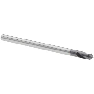 TITAN USA Spotting Drill: 1/8" Dia, 90 deg, 2" OAL, Solid Carbide TC28708