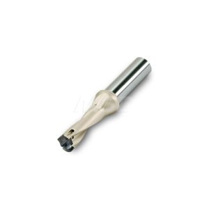 INGERSOLL CUTTING TOOLS Replaceable-Tip Drill: 0.5315 to 0.5472" Dia, 1.59" Max Depth, 5/8" Weldon Flat Shank 3208344