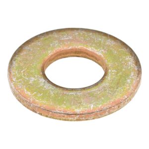 ELECTRO HARDWARE 1/4" Screw Standard Flat Washer: Steel, Cadmium-Plated MS27183-10