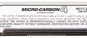 NU-CALGON Plumbing Cartridge Filter: 2.59" OD, 13" Long, 20 micron 4617-24