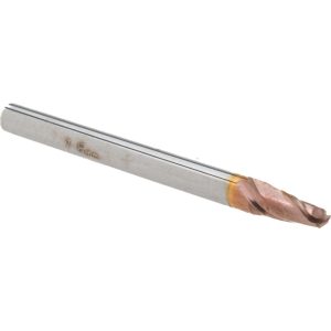 ACCUPRO Ball End Mill: 0.098" Dia, 0.1969" LOC, 2 Flute, Solid Carbide 07338759