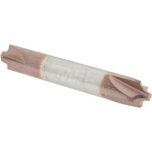 ACCUPRO Corner Rounding End Mill: 1/8" Radius, 3/8" Dia, 4 Flutes, Solid Carbide 07339492