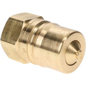 PARKER Hydraulic Hose Female Pipe Rigid Nipple Fitting: Hose Size 1", 1" Thread, 1,000 psi BH8-61