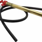 JABSCO 15 Strokes per Gal, 1/2" Outlet, Brass Hand Operated Plunger Pump 33760-0000