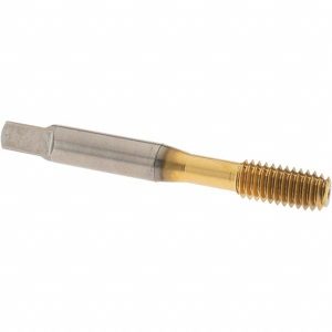 OSG Thread Forming Tap: 5/16-18 UNC, Modified Bottoming Chamfer, Cobalt, TiN Finish 1400130705