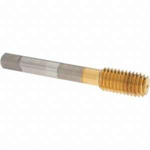 OSG Thread Forming Tap: 1/2-13 UNC, 2B Class of Fit, Modified Bottoming Chamfer, Cobalt, TiN Finish 1400143105