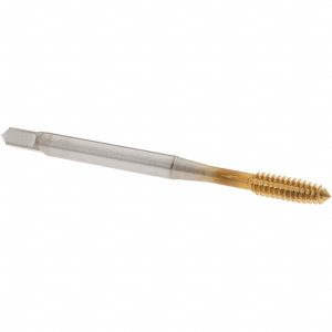 OSG Thread Forming Tap: #6-32 UNC, 3B Class of Fit, Plug Chamfer, Cobalt, TiN Finish 1400111305