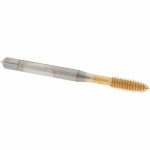 OSG Thread Forming Tap: #10-24 UNC, 2B Class of Fit, Plug Chamfer, Cobalt, TiN Finish 1400119405
