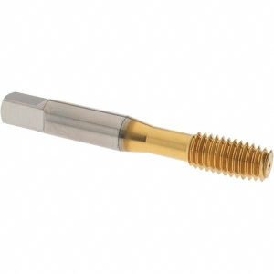 OSG Thread Forming Tap: 3/8-16 UNC, 2B Class of Fit, Plug Chamfer, Cobalt, TiN Finish 1400136205