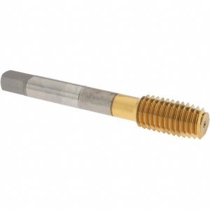 OSG Thread Forming Tap: 1/2-13 UNC, 2B Class of Fit, Plug Chamfer, Cobalt, TiN Finish 1400144005