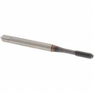 OSG Thread Forming Tap: #4-40 UNC, Bottoming, Powdered Metal High Speed Steel, TiCN Coated 1405002208