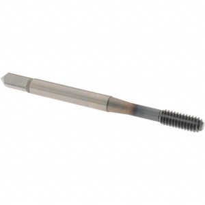 OSG Thread Forming Tap: #8-32 UNC, Bottoming, Powdered Metal High Speed Steel, TiCN Coated 1405004208