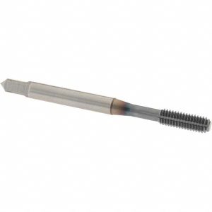OSG Thread Forming Tap: #10-32 UNF, Bottoming, Powdered Metal High Speed Steel, TiCN Coated 1405005708