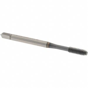 OSG Thread Forming Tap: #6-32 UNC, Modified Bottoming, Powdered Metal High Speed Steel, TiCN Coated 1405003808