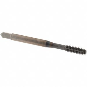 OSG Thread Forming Tap: #10-24 UNC, Modified Bottoming, Powdered Metal High Speed Steel, TiCN Coated 1405005508