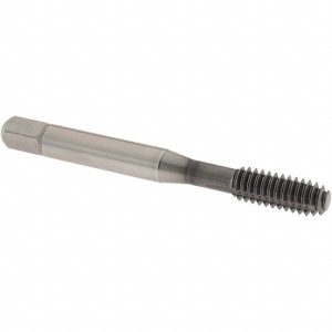 OSG Thread Forming Tap: 1/4-20 UNC, Modified Bottoming, Powdered Metal High Speed Steel, TiCN Coated 1405007308